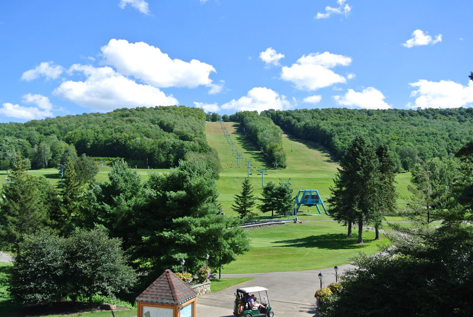 view of slopes from tamarack