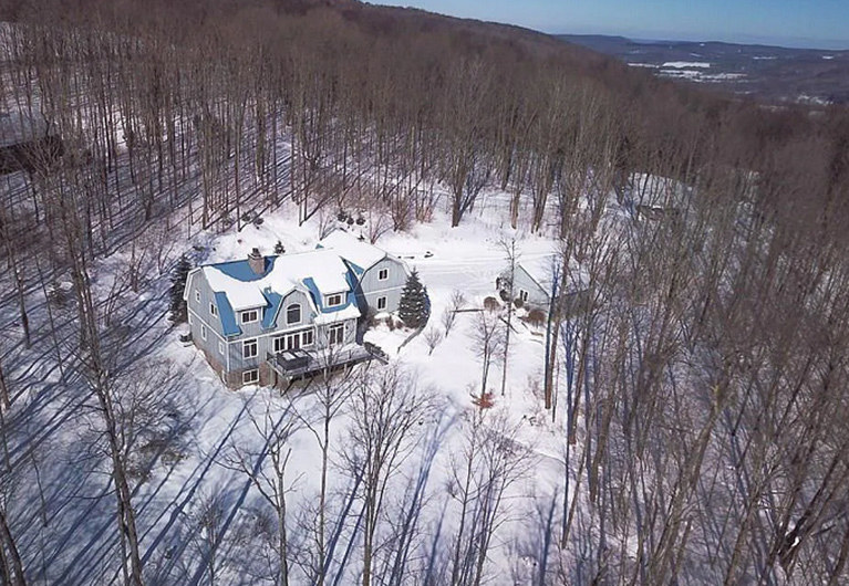 Aerial view of the Watson Chalet